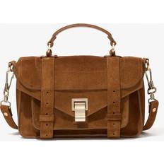 Proenza Schouler Bag PS21 Tiny Bag Soft Suede Saddle