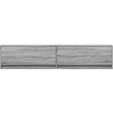 Tv bord wall vidaXL Wall Cabinet Grey Sonoma TV-bord 180x38cm