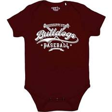 Garb Newborn Infant Mississippi State Bulldogs Otis Baseball Bodysuit Maroon, 0-3 Months NCAA Women's