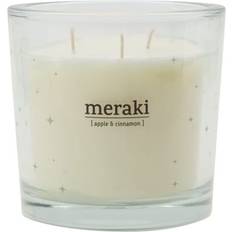 Meraki 628627-01 White Scented Candle