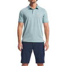 Tenson TXlite Melange Polo - Stone Blue