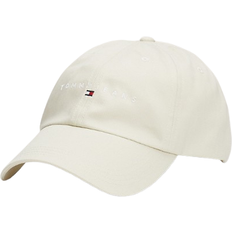 Tommy Hilfiger Wit Petten Tommy Hilfiger Six Panel Logo Embroidery Baseball Cap - Newsprint