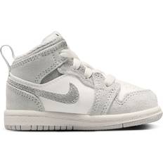 Children's Shoes Nike Jordan 1 Mid SE TD - Neutral Grey/Sail/Smoke Grey