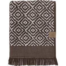 Mette Ditmer Badehåndklæder Mette Ditmer Morocco 70x135 cm Badehåndklæde Brun, Hvid