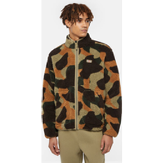 Dickies Men Outerwear Dickies Mount Hope Camo Fleece Man Military Green