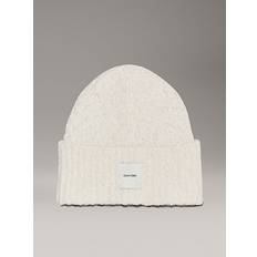 Calvin Klein Återvunnet material Accessoarer Calvin Klein Soft Boucle Beanie White One