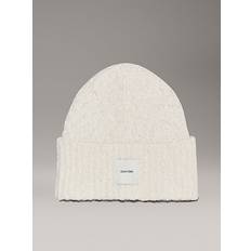 Calvin Klein White Headgear Calvin Klein Soft Boucle Beanie