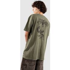 RVCA Pommier Palms T-Shirt in Olive