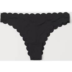 H&M Women Bikini Bottoms H&M Brazilian Bikini Bottoms Black