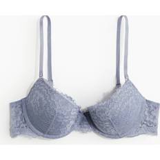 H&M D Bras H&M Lace Push-up Bra Blue 34A