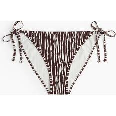 Bikini Bottoms H&M Tie Bikini Bottoms Brown