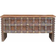 Brown Console Tables Alexandra House Living Receiver Brown Console Table 47x180cm