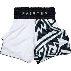 Fairtex BT2003 Boxing Shorts Mono White