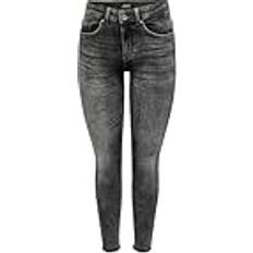 Rosa Jeans Only Onlblush Medelhög Midja Skinny Fit Jeans