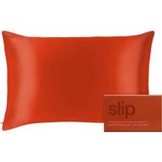 Coton Taies d'oreiller Slip Pure Silk Queen Pillowcase - Marine Coussins de Décoration Taie d'oreiller Rouge