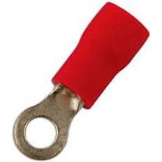 Connect red ring terminal 5.3mm 100pc 30145