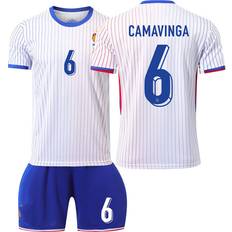 France euro 2024 UEFA Euro 2024 France National Team Football Shirt UEFA Euro Edition Home Child Adult Set No. 6 CAMAVINGA Sockless XL