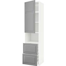 Plast Förvaringsskåp IKEA Högskåp F Mikro M Dörr 60 x 60 x 240 cm Förvaringsskåp