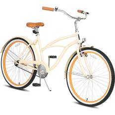 ACEGER Beach Cruiser 26" Drivetrains- Beige Women's Bike