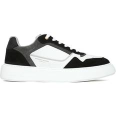 Android Homme Shoes Android Homme Oversized Forum Court Trainer in Black Caiman Croc