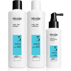 Scatole regalo e Set Nioxin System 3 Kit Trattamento Per Capelli Tinti Con Lieve Indebolimento 3 U