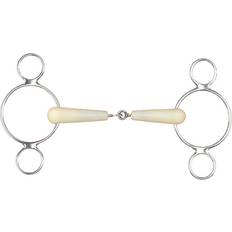 Bits on sale Happy Mouth Jointed 2-Ring Gag Bit Stainless Steel