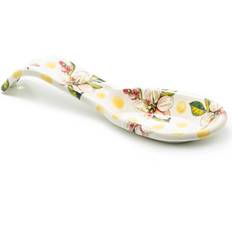 Polished Serving Cutlery Mackenzie-Childs Wildflowers Serving Spoon 8.5"