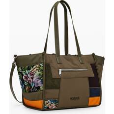 Desigual Tassen en boodschappentassen Desigual Patchwork shopper tas