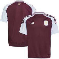 Aston villa kit adidas Youth Claret Aston Villa Home Replica Jersey 2024/25