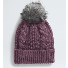 The North Face Women Beanies The North Face Women’s Oh Mega Fur Pom Beanie: Midnight Mauve