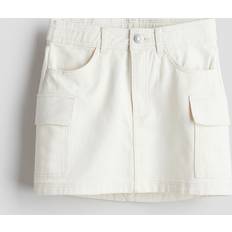 Skirts H&M Cargo Skirt White 8 8-9Y