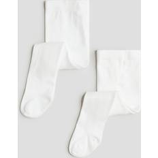 Best Pantyhoses H&M 2-pack Tights White 9-12M 6-12M