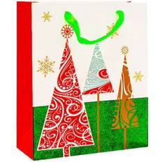 Gift Bags Christmas Items with Ribbon Handle