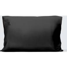 Enfärgade - Svarta Örngott Hairlust Silky Bamboo Pillowcase Jet 50x60 cm Örngott Svart