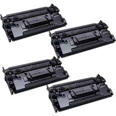 87X Quad Pack - Black Remanufactured High Capacity