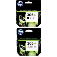 305XL Black and Colour Ink Cartridges 2 Pack