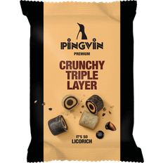 Lakrits Choklad Crunchy Triple Layer Lakrits 90g