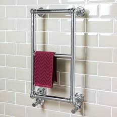 Heated Towel Rails WarmeHaus Traditional Bathroom Heated Warmer Towel 700 x 400 mm Chrome