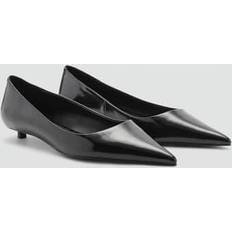 42 ½ Højhælede sko Mango Mango Women's Leather Shoes Black