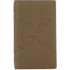 Gucci Porta carte Gucci Portacarte In Pelle Uomo - Khaki
