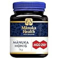 Manuka Health Honig MGO 250 + 1 kg 100% Pur aus Neuseeland mit zertifiziertem Methylglyoxal