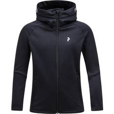 Peak Performance Rider Zip Hood - Black/Black
