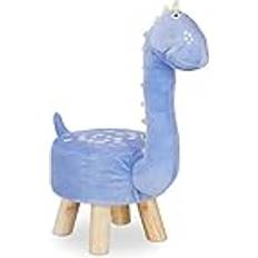 Relaxdays Animal Stool for Kids Dinosaur Design