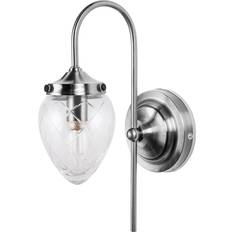 Globen Lighting Juni IP44 Antike Stahl/Klar Wandlampe