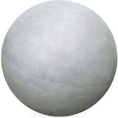 Concrete Effect Light Grey Outdoor Decorative Ball 38 cm