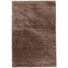 RugVista Luxe Shaggy Matta 140x200 Brun cm