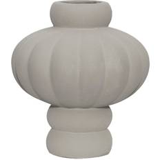 Louise Roe Balloon 02 Sanded Grey Vase 20cm