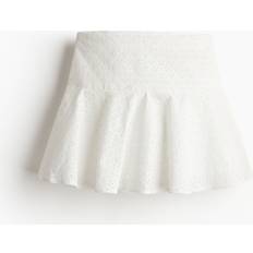 H&M Skirts H&M Flared Mini Skirt White