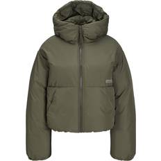 Jack & Jones Lolly Puffer Jacket - Green/Grape Leaf