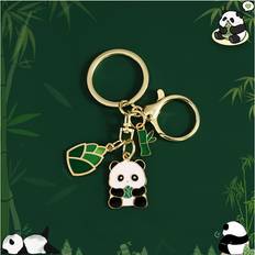 Dinamr Elegant And Fun Panda Metal Keychain